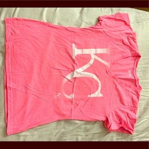 Hot pink KC t shirt
